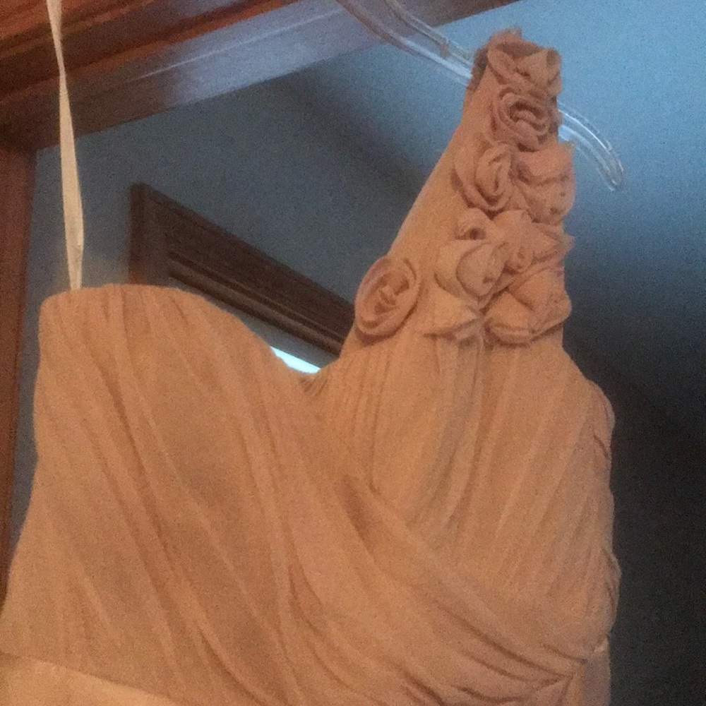 Tan Prom Dress